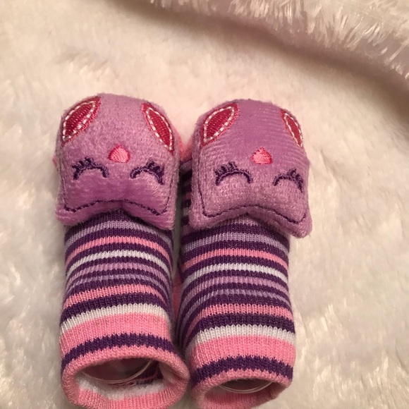 Newborn Baby 3D Owl Sock Booties - Picture 6 of 7